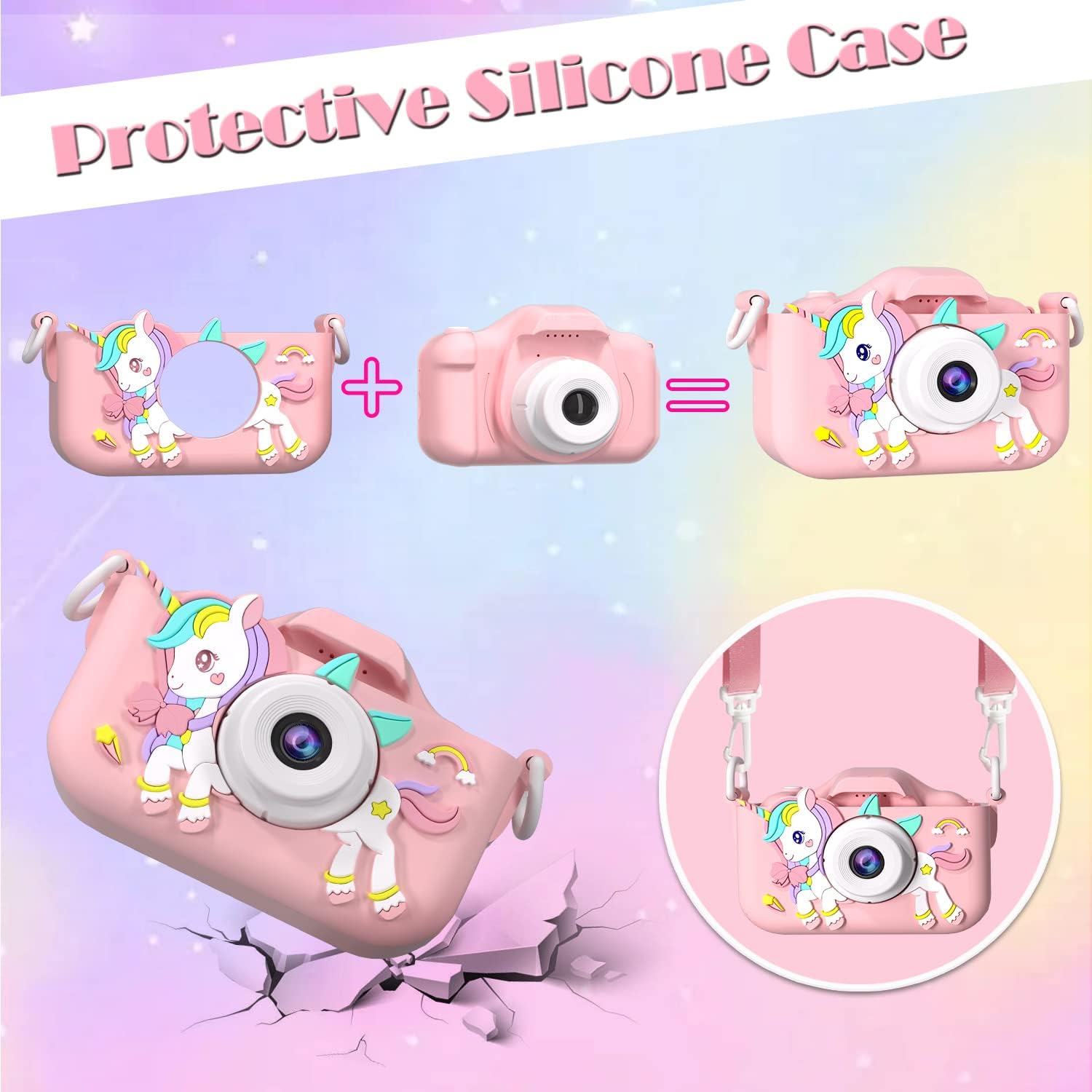 Kids Unicorn Digital Camera SS0019TG