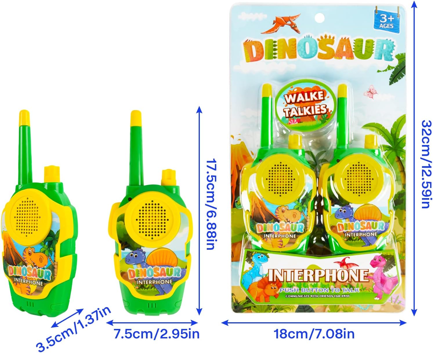 Dinosaur Walkie Talkies - SS00704RK