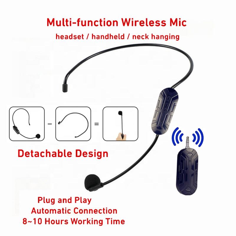 Wireless Headset Microphone AY-201  SS00049TG