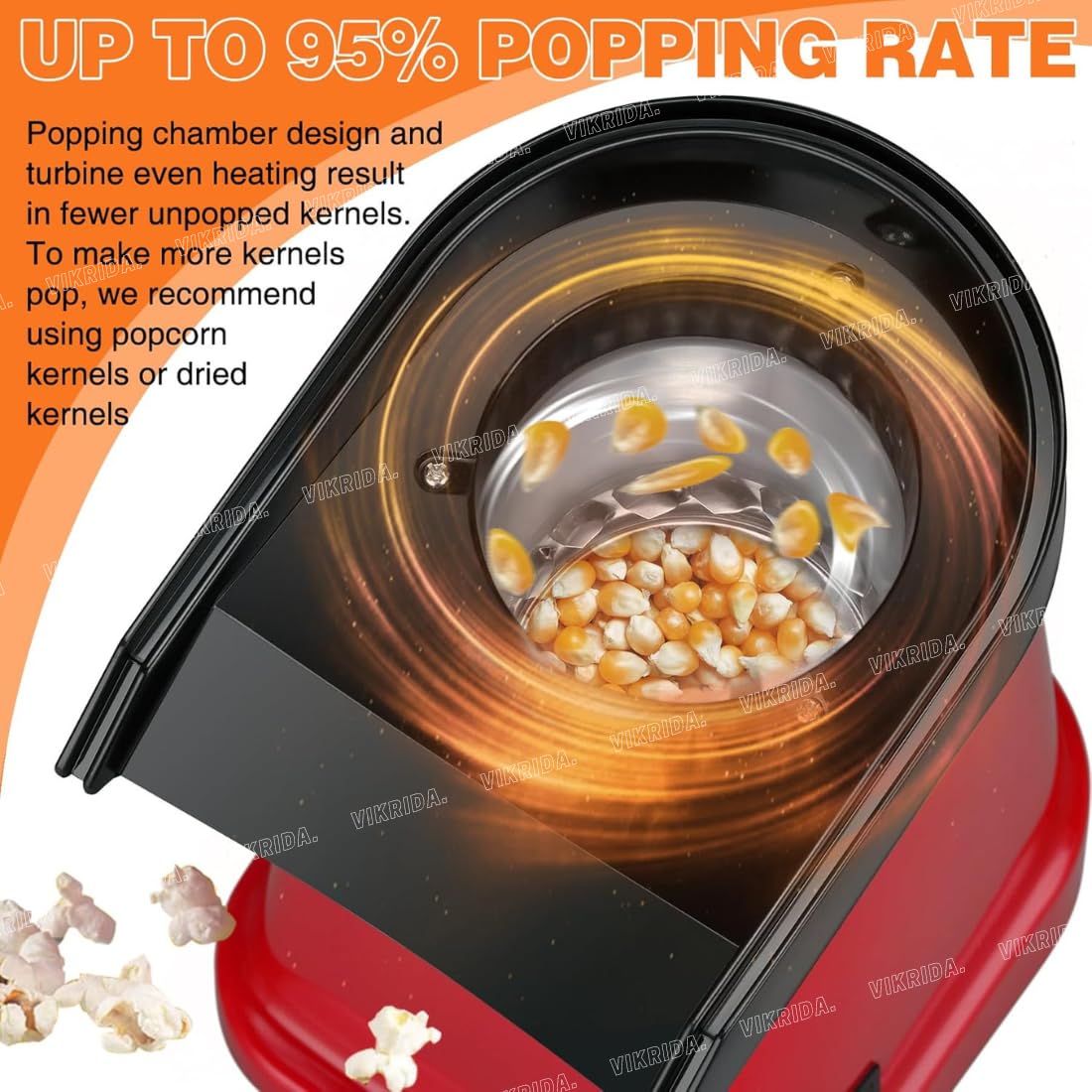 Electric Popcorn Maker - SS00664RK