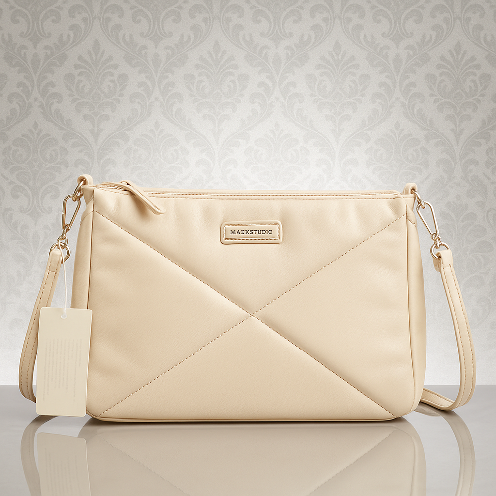 Stylish Quilted Crossbody Bags -AM01407MB