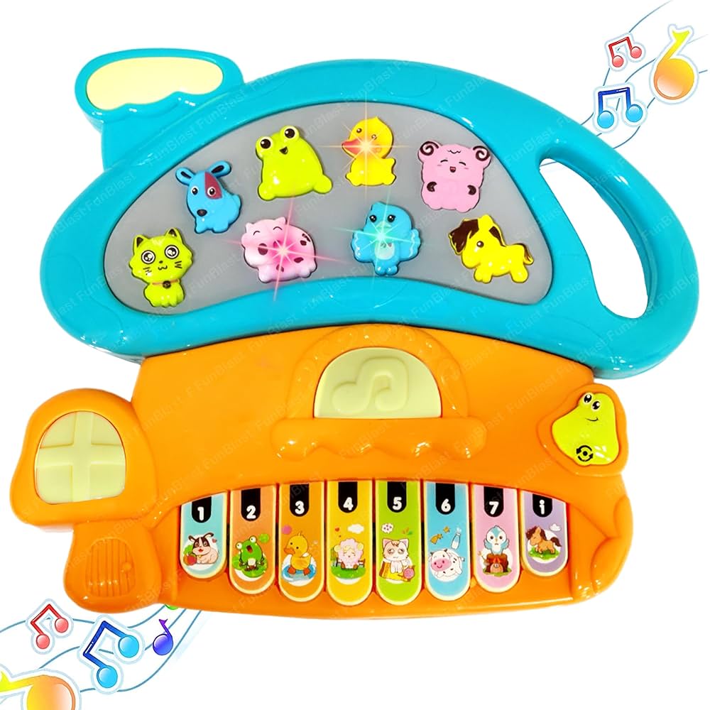 Mushroom Keyboard Musical Toy for Kids - SS00709RK