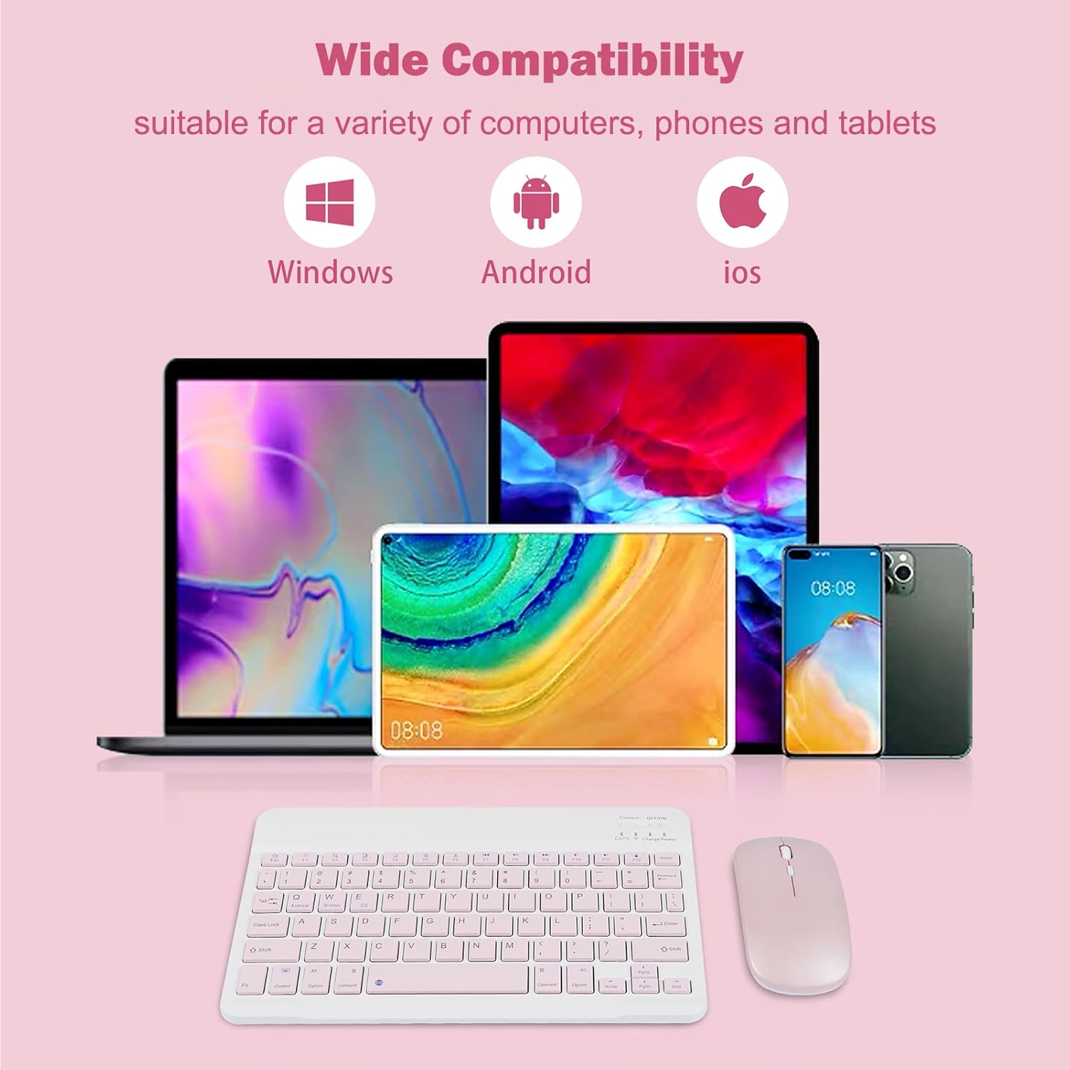 Wireless Keyboard and Mouse Kit SS00053TG 