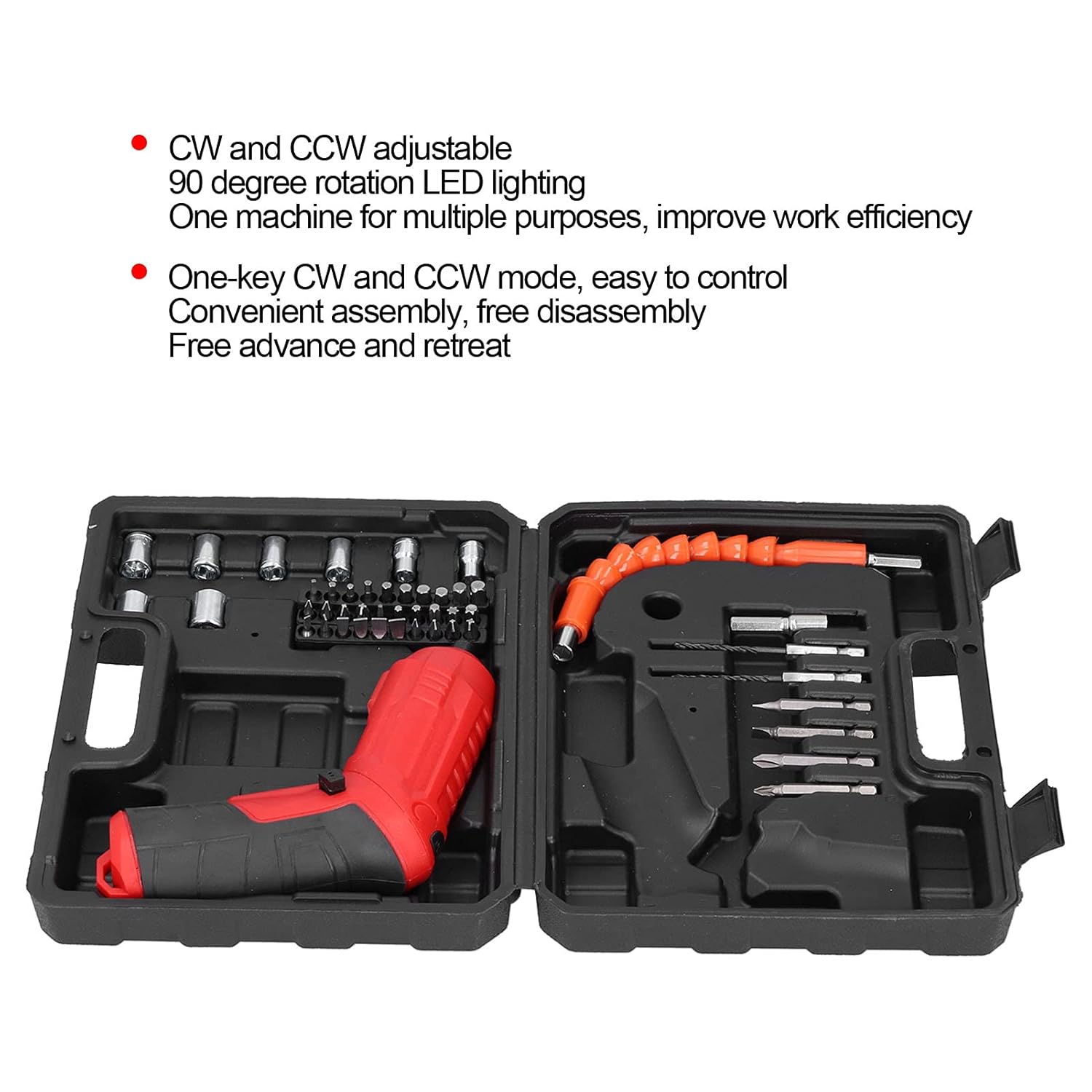 Cordless Electric Screwdriver Set  SS00129TG 