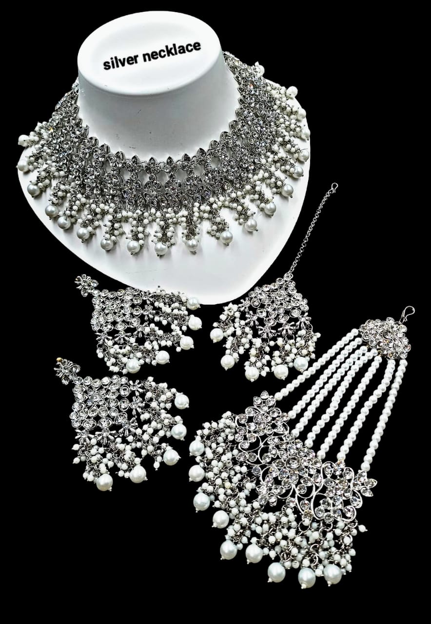 2987 Silver Necklace SA00854PB