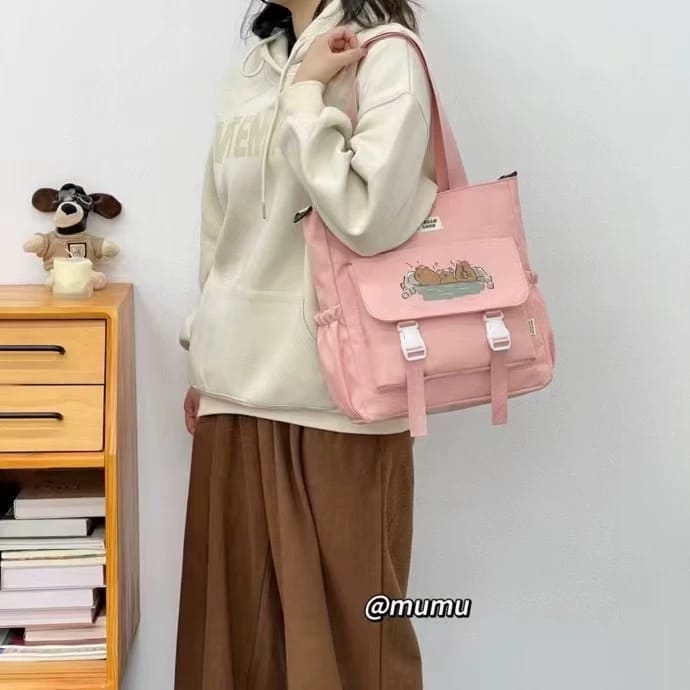 Cartoon Cat Messenger Bag AM01404MB 