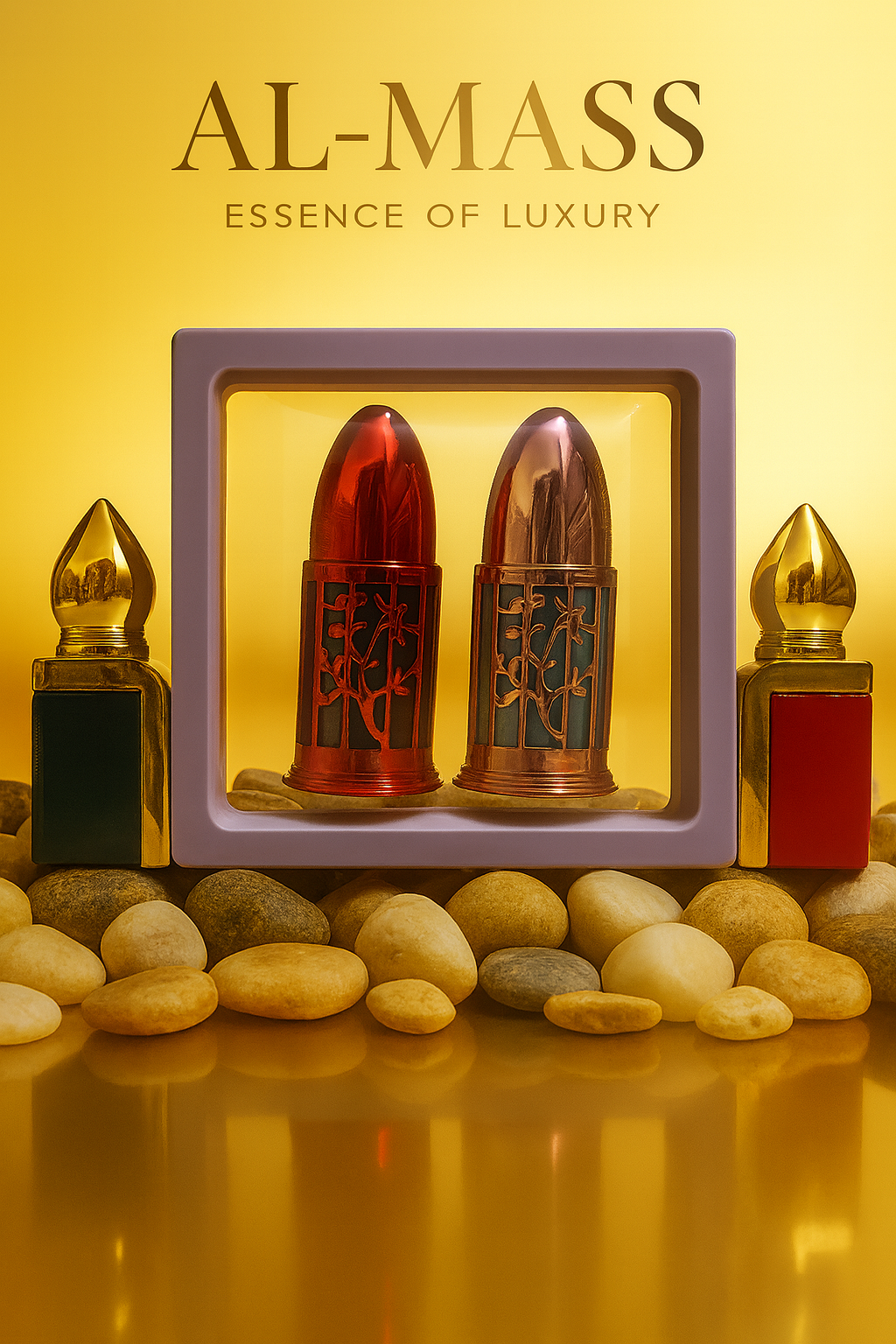 Ayesha’s Royal Arabic Gift Pack (4 Pcs) HD01105LB  (GOLD)
