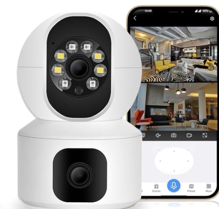 Dual Camera WiFi Security Camera SS00035TG