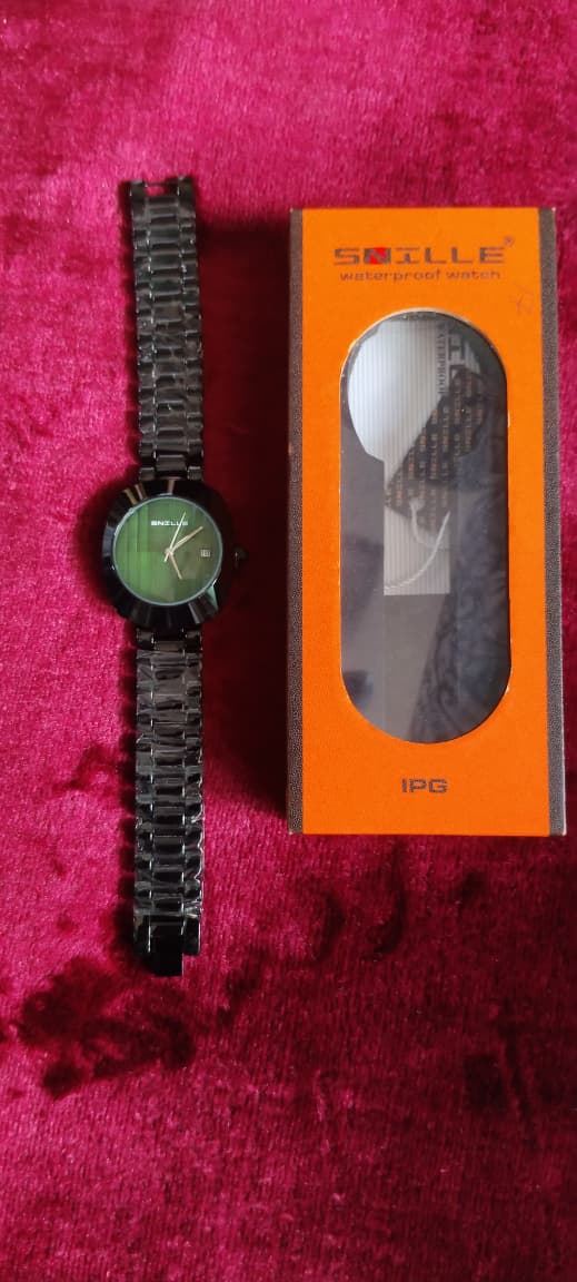 SNILLE Luxury Green Dial Watch - AM01032RW