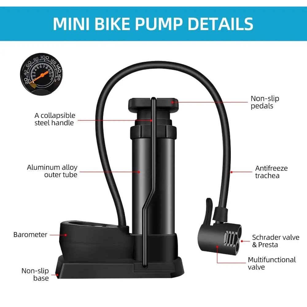 Mini Foot Pump Inflator  SS00096TG