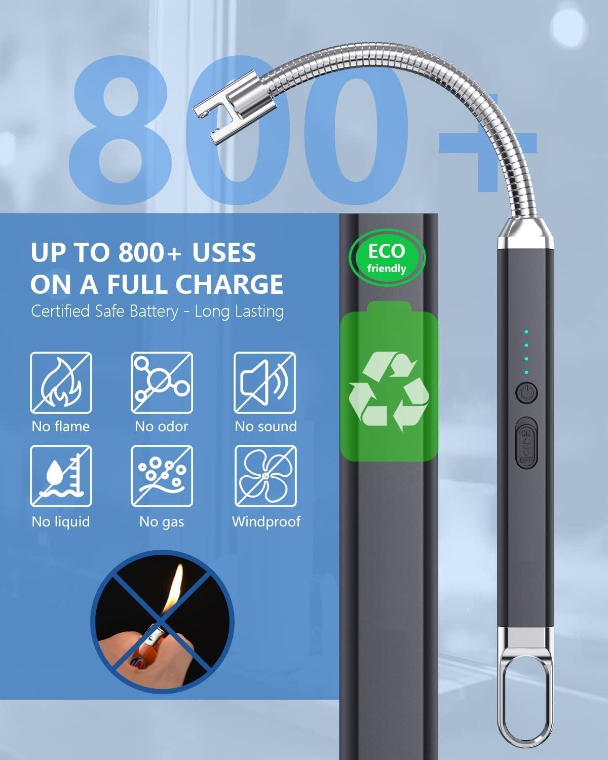 Electric Arc Candle Lighter  SS00094TG