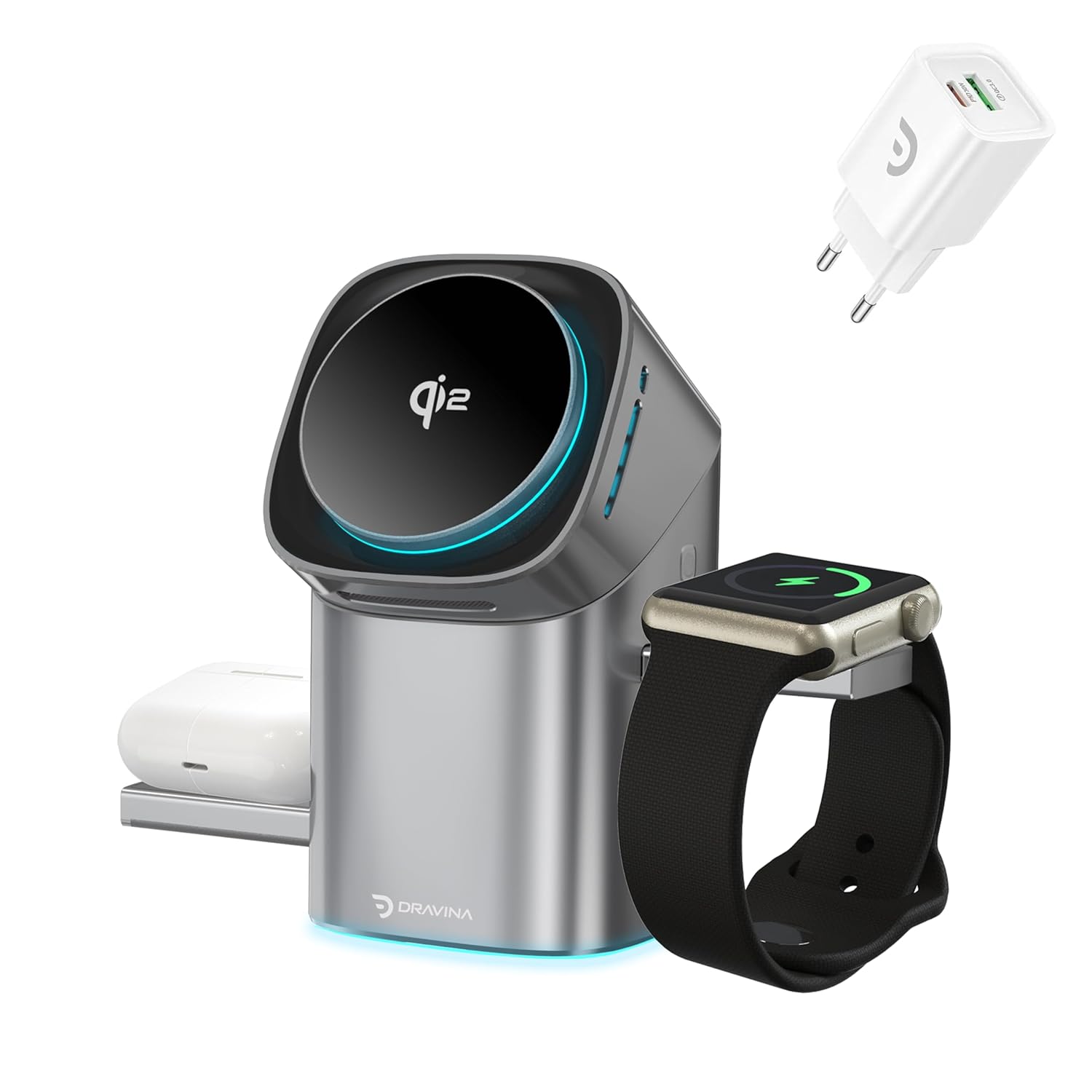 3-in-1 Wireless Charging Station SS00008TG