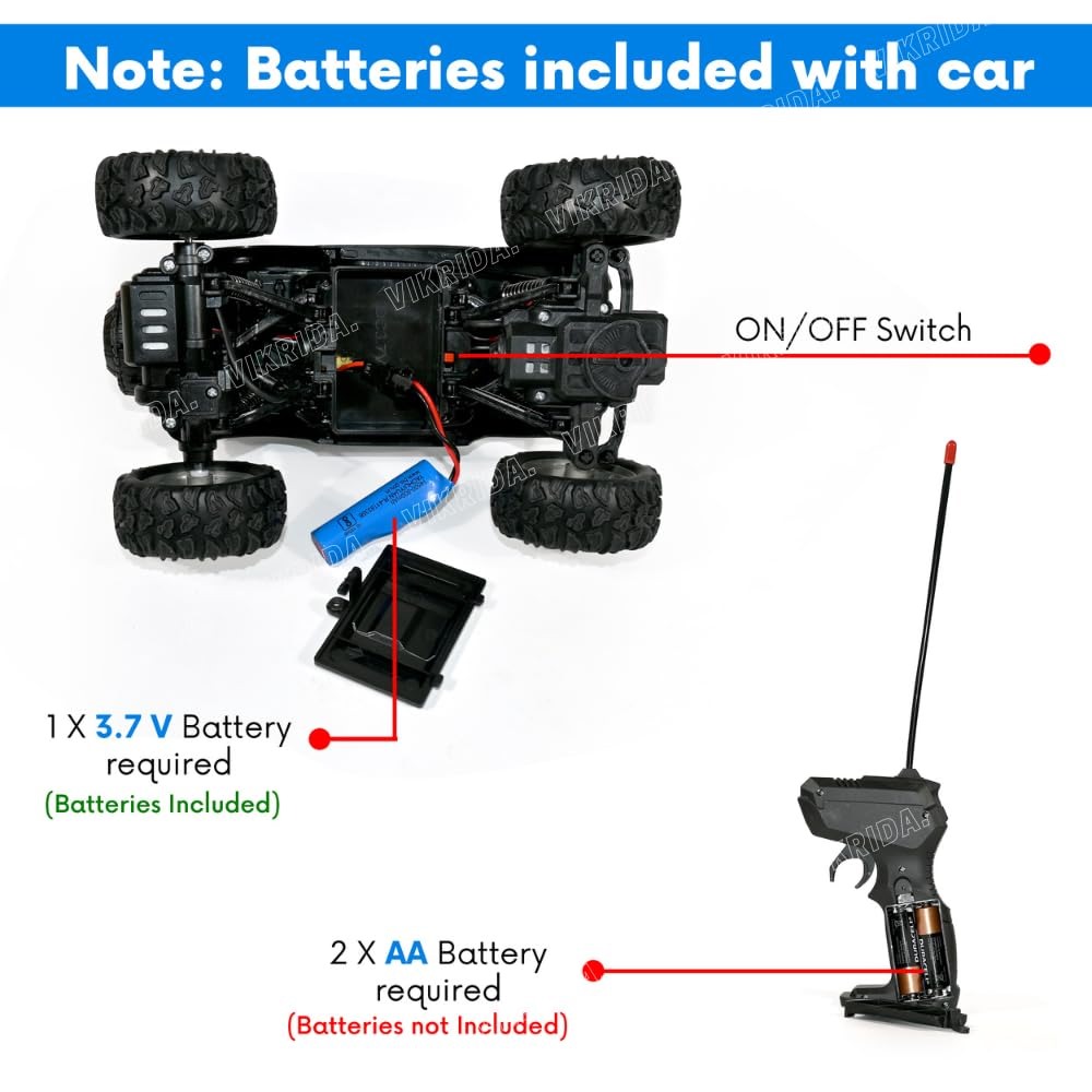 Rock Explorer Remote Controlled Car combo set of 2  SS01593NT