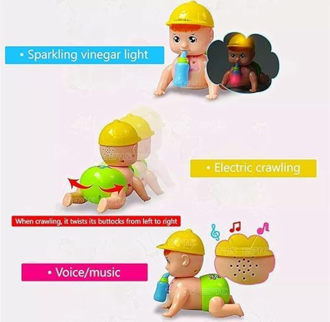 Musical Crawling Baby Toy - SS00726RK