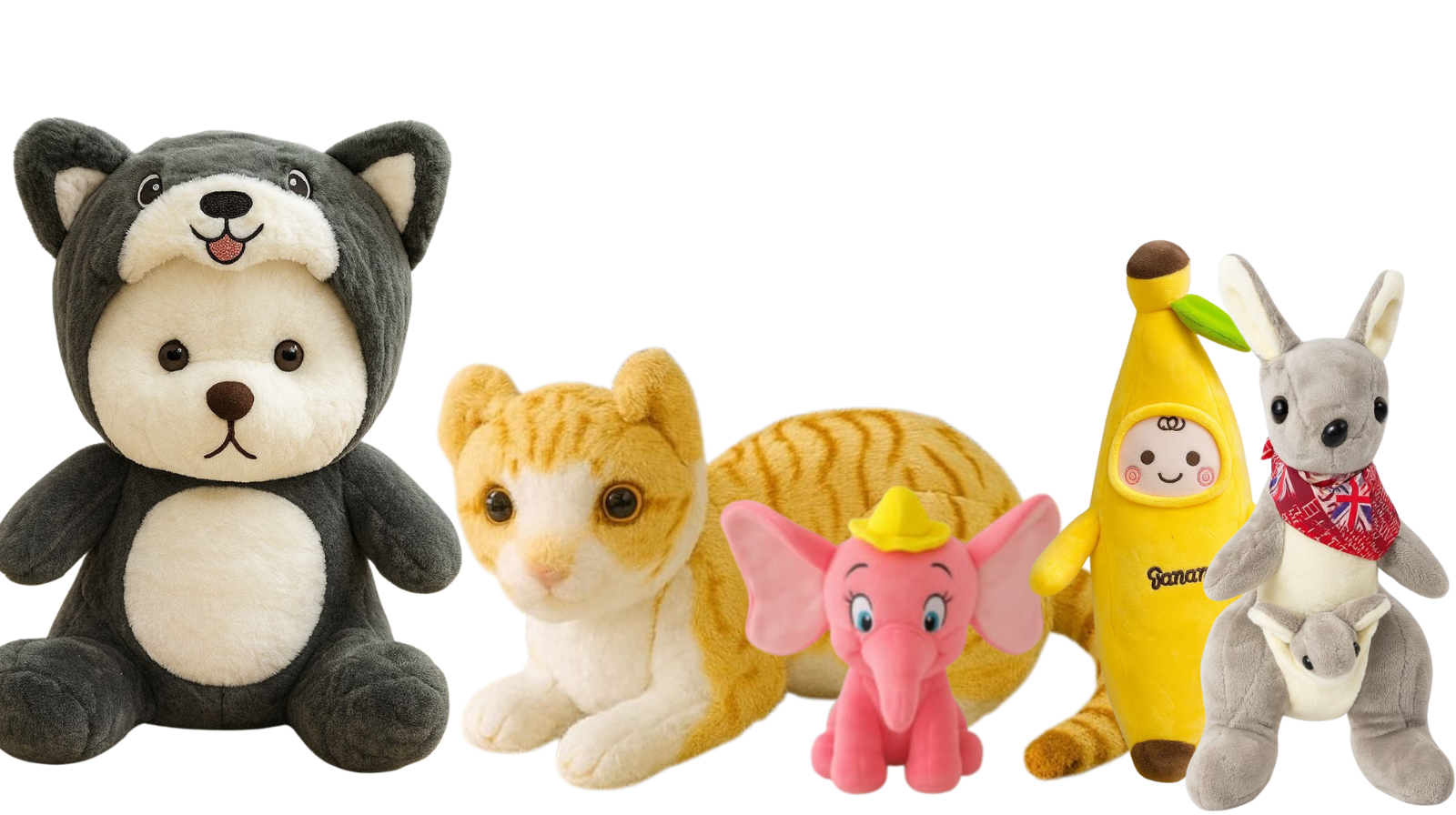 SOFT TOYS MEGA COMBO 5 PICE (AM00925PS)