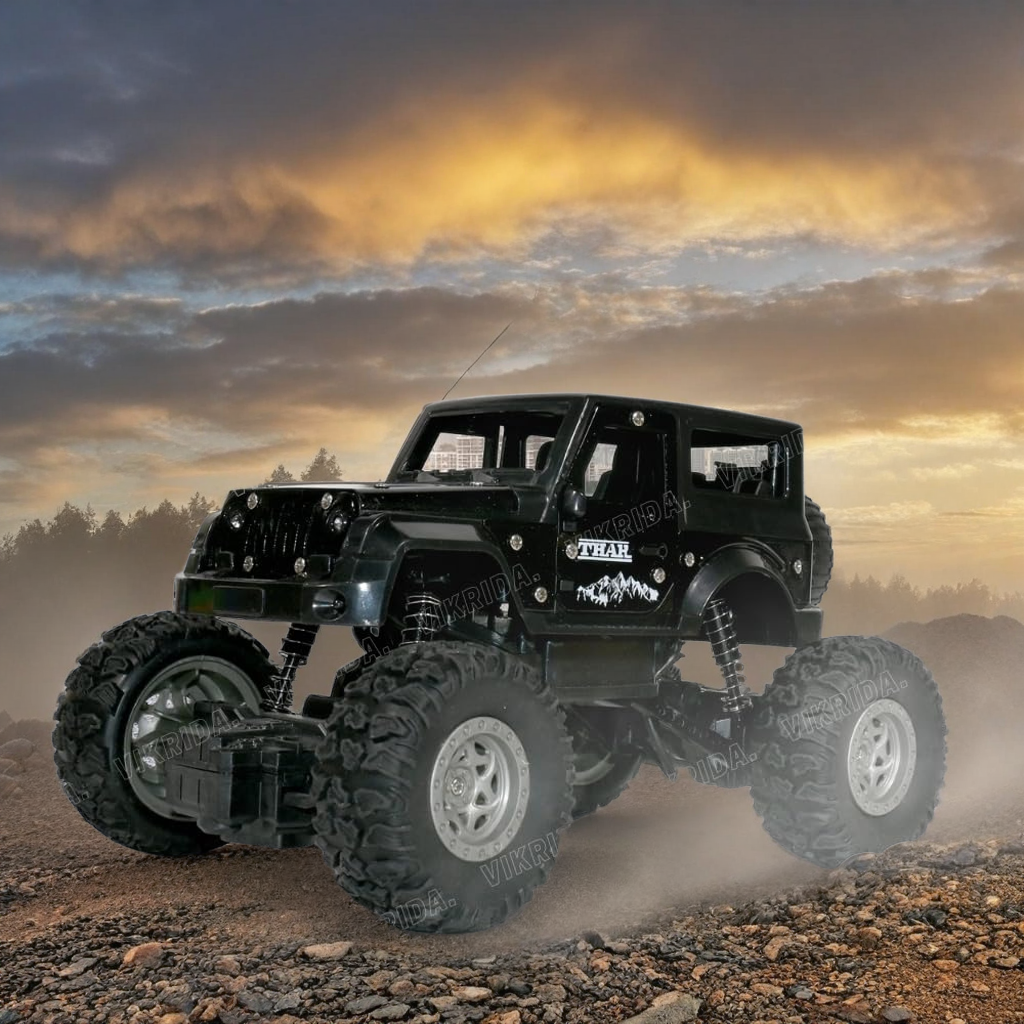 Rock Explorer Remote Control Smoke Spray RC Car GOLD 25 AM00912NT