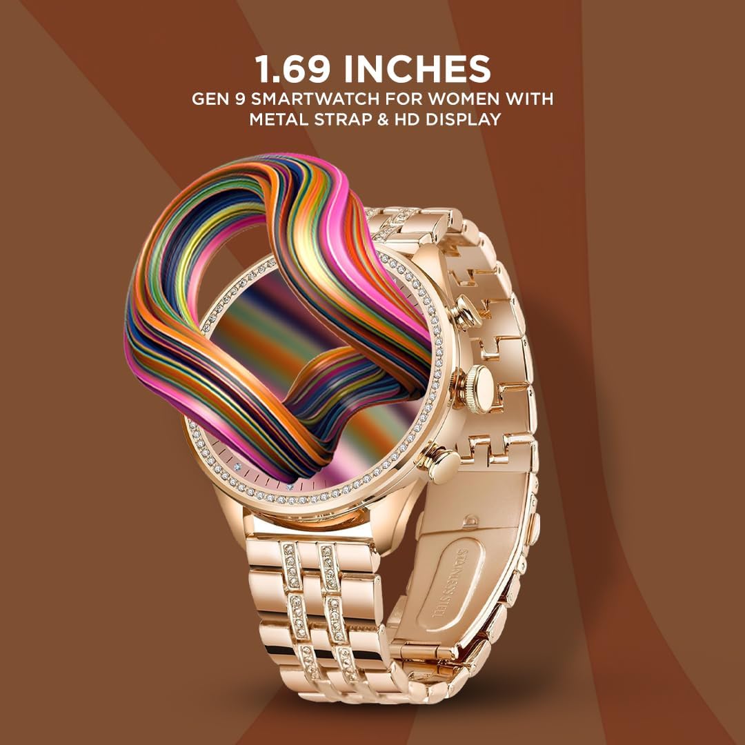 Elegant Rose Gold Smart Watch - SS00742RK