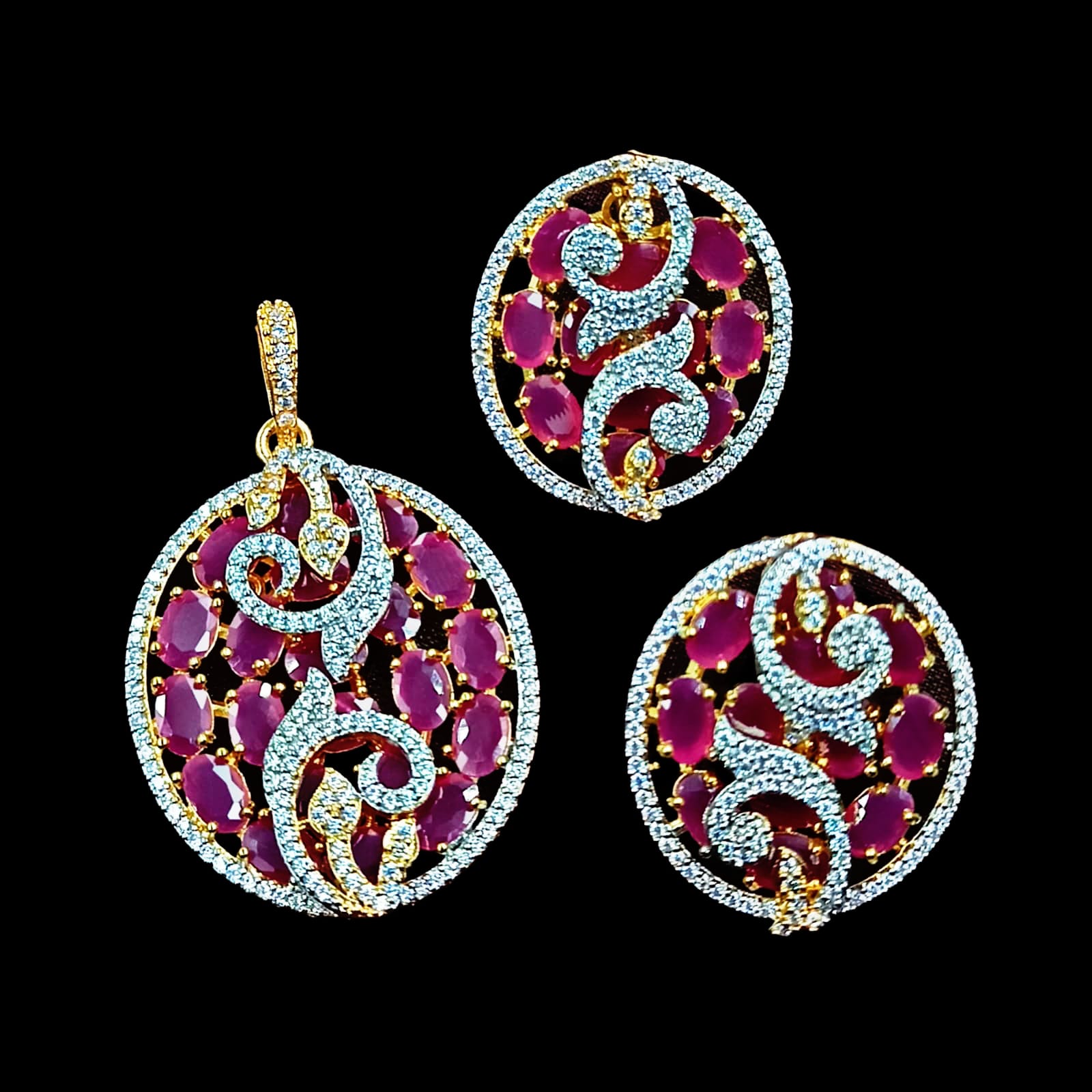 4131 AD PENDANT SET (SA00871PB)
