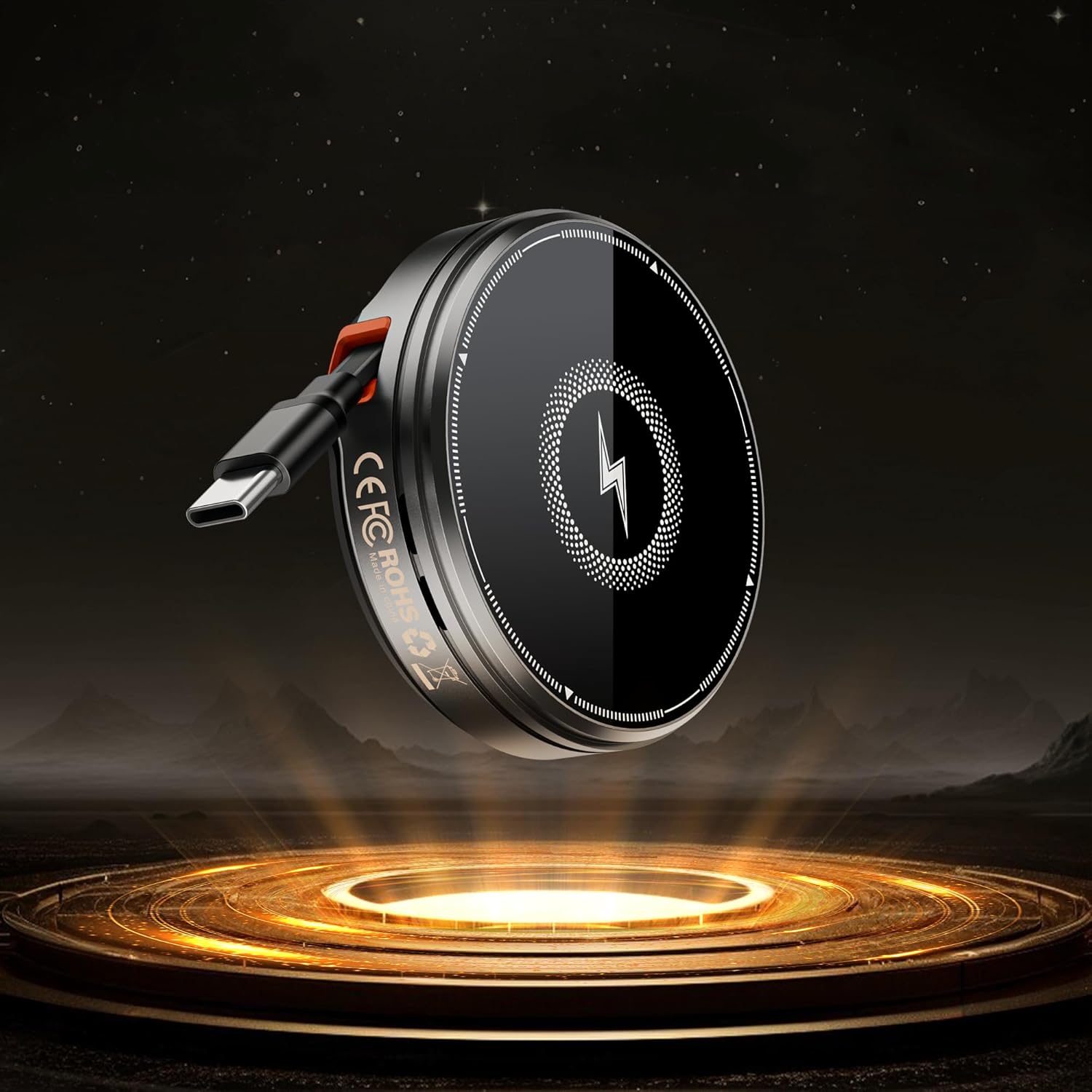 2 in 1 Magnetic Wireless Charger SS00080TG