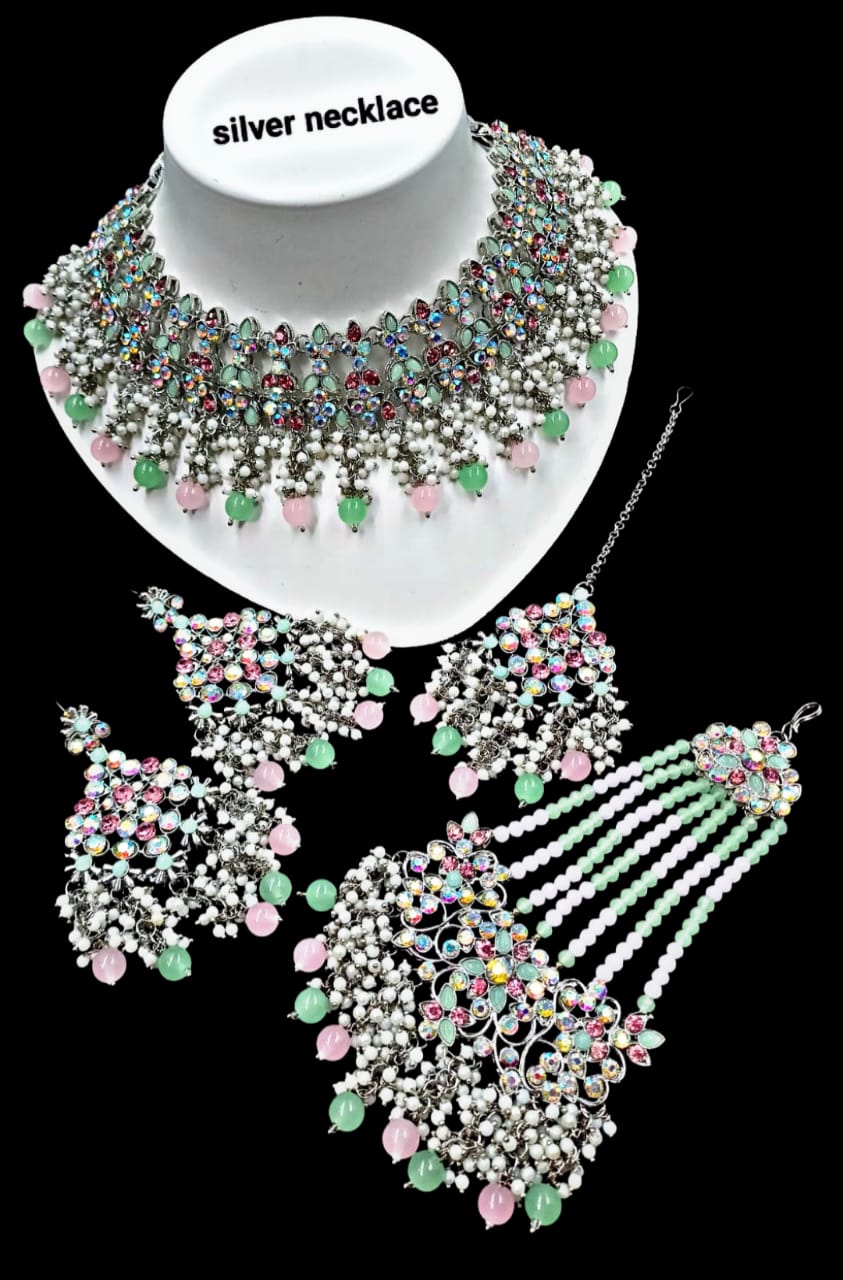 2987 Silver Necklace SA00854PB