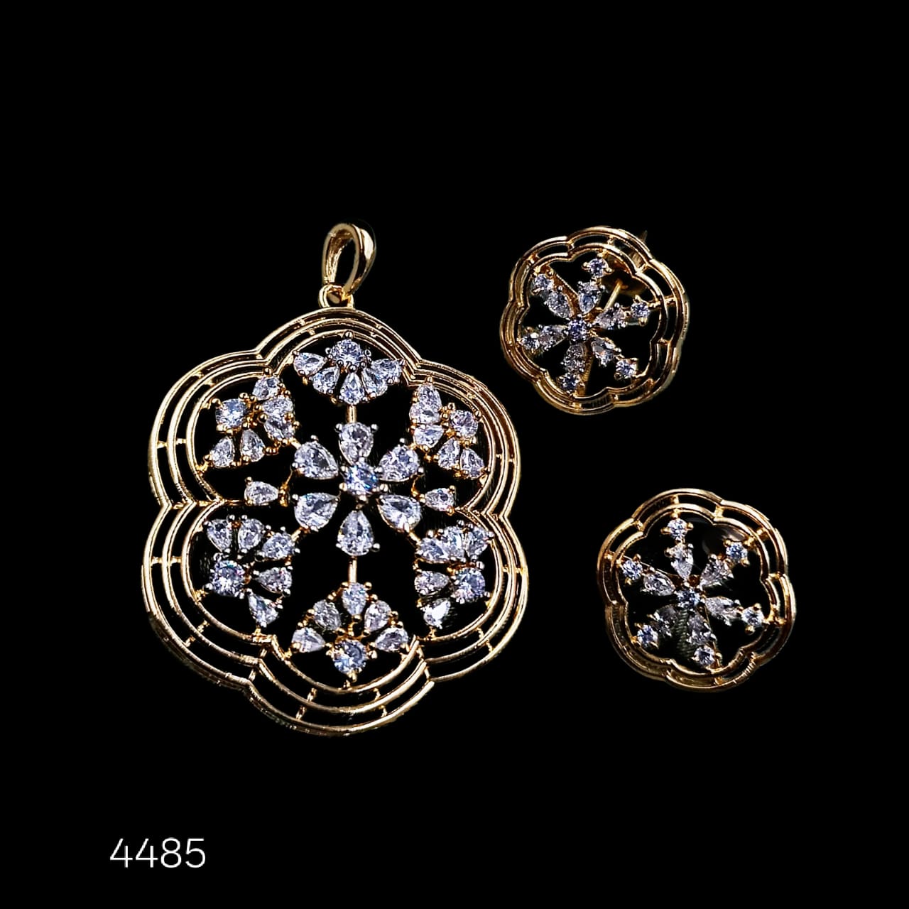4485 AD Pendant Set SA00809PB (25 GRAM GOLD COIN SCHEME) 