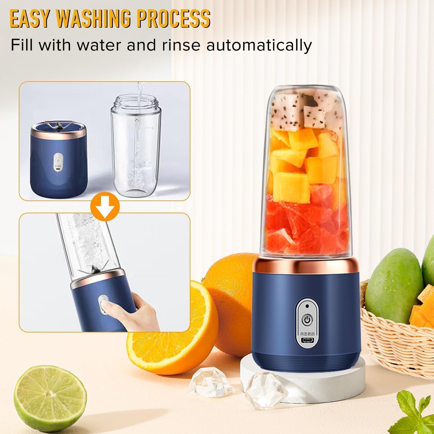 Portable Blender Set (SS00636RK)