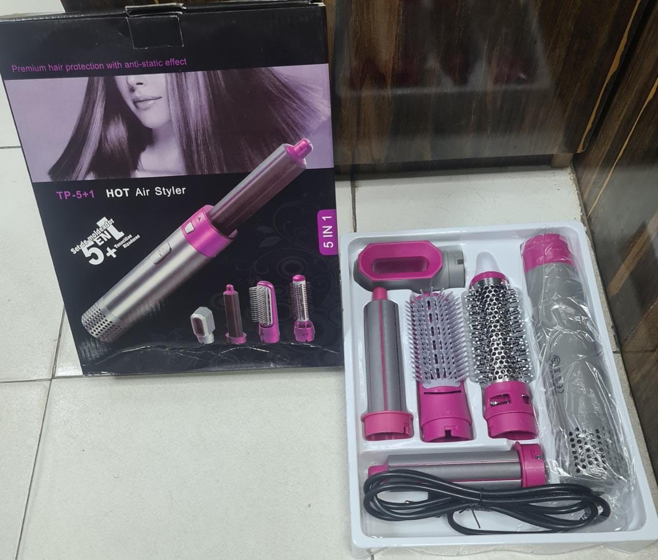 5 in 1 Hair (SS00648RK)(Gold)