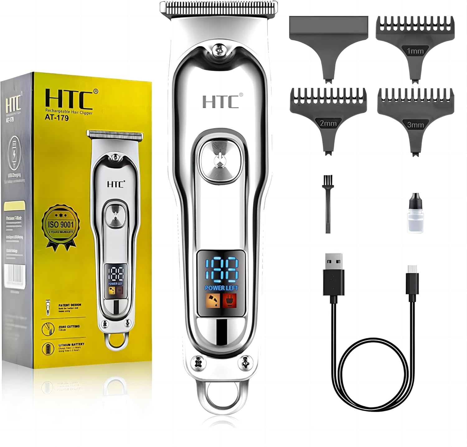 HTC Professional Hair Trimmer AT-179 SS00047TG