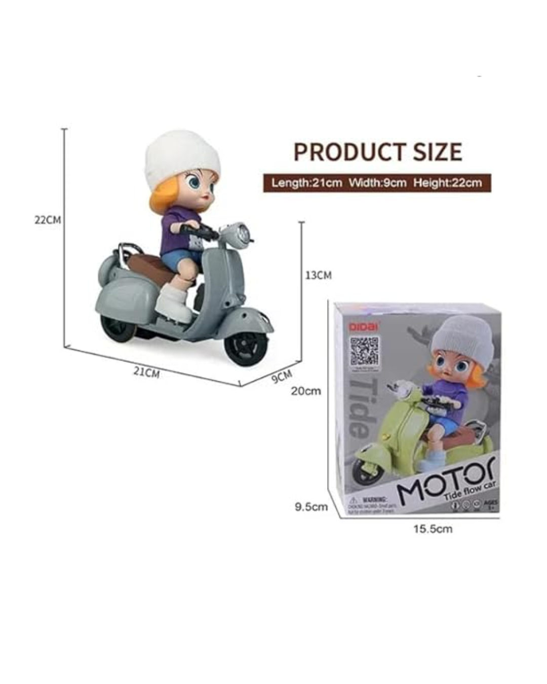 AL-MASS COLLECTION 3-in-1 Electric Toy Combo Pack SS01507NT