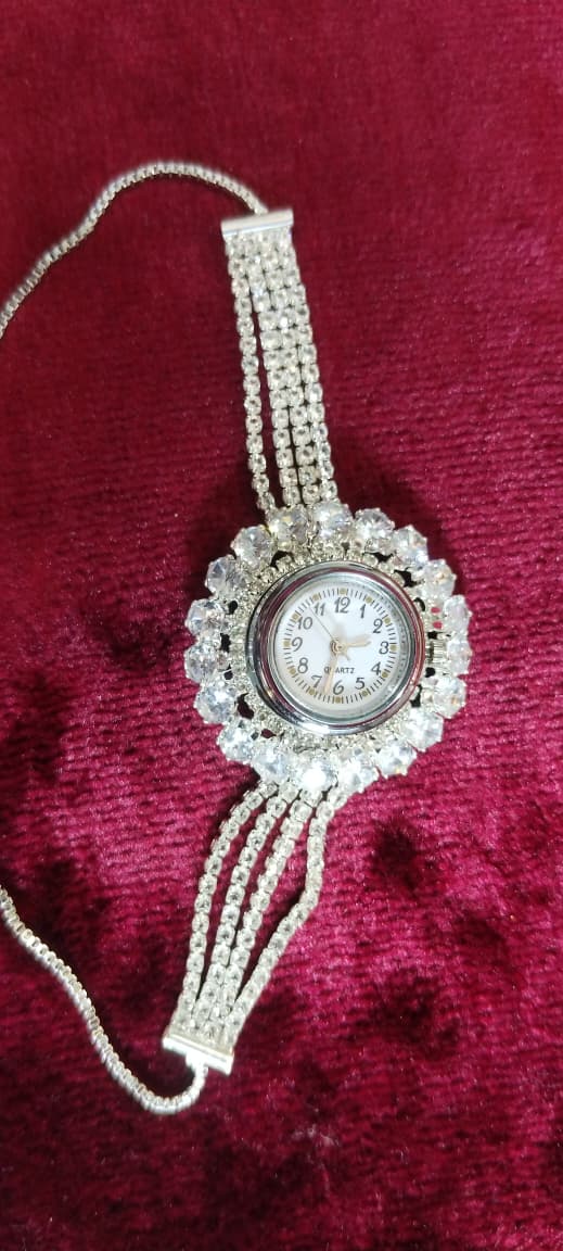 Ladies Diamond Bracelet KIDS Watch - AM01029RW