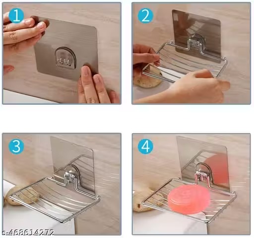 Wall Mounted Soap Holder   3 PC PACK -SS01501MH 