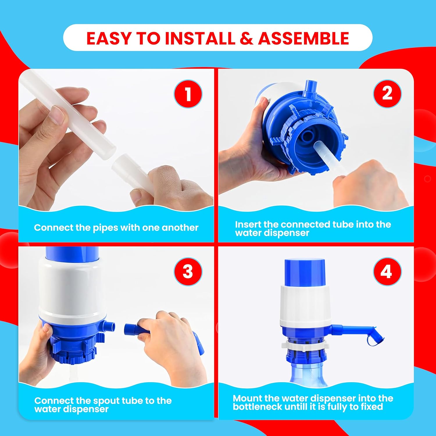 Manual Water Dispenser Pump - SS00746RK