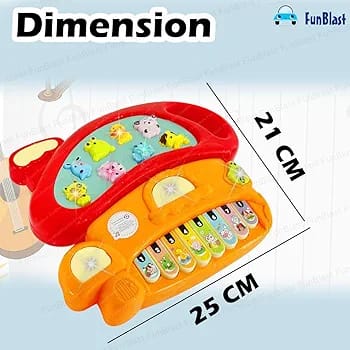 Mushroom Keyboard Musical Toy for Kids - SS00709RK