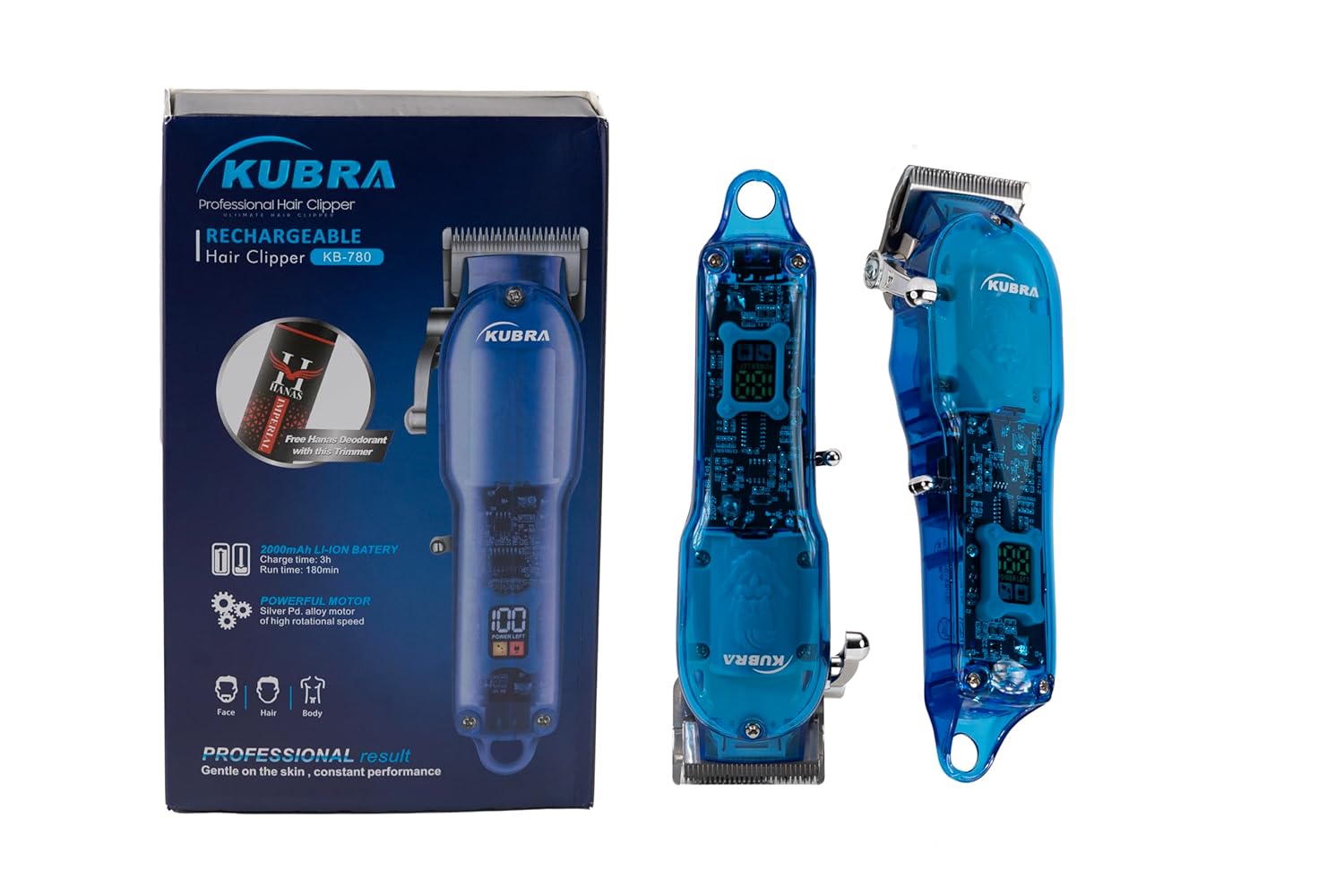 Geemy Professional Rechargeable Hair Clipper GM-6696  SS00042TG