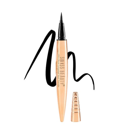 Swiss Beauty Ultra Black Liquid Pen Eyeliner -MK01336AC