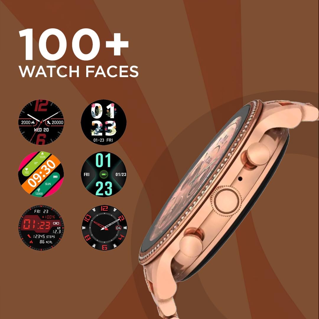 Elegant Rose Gold Smart Watch - SS00742RK