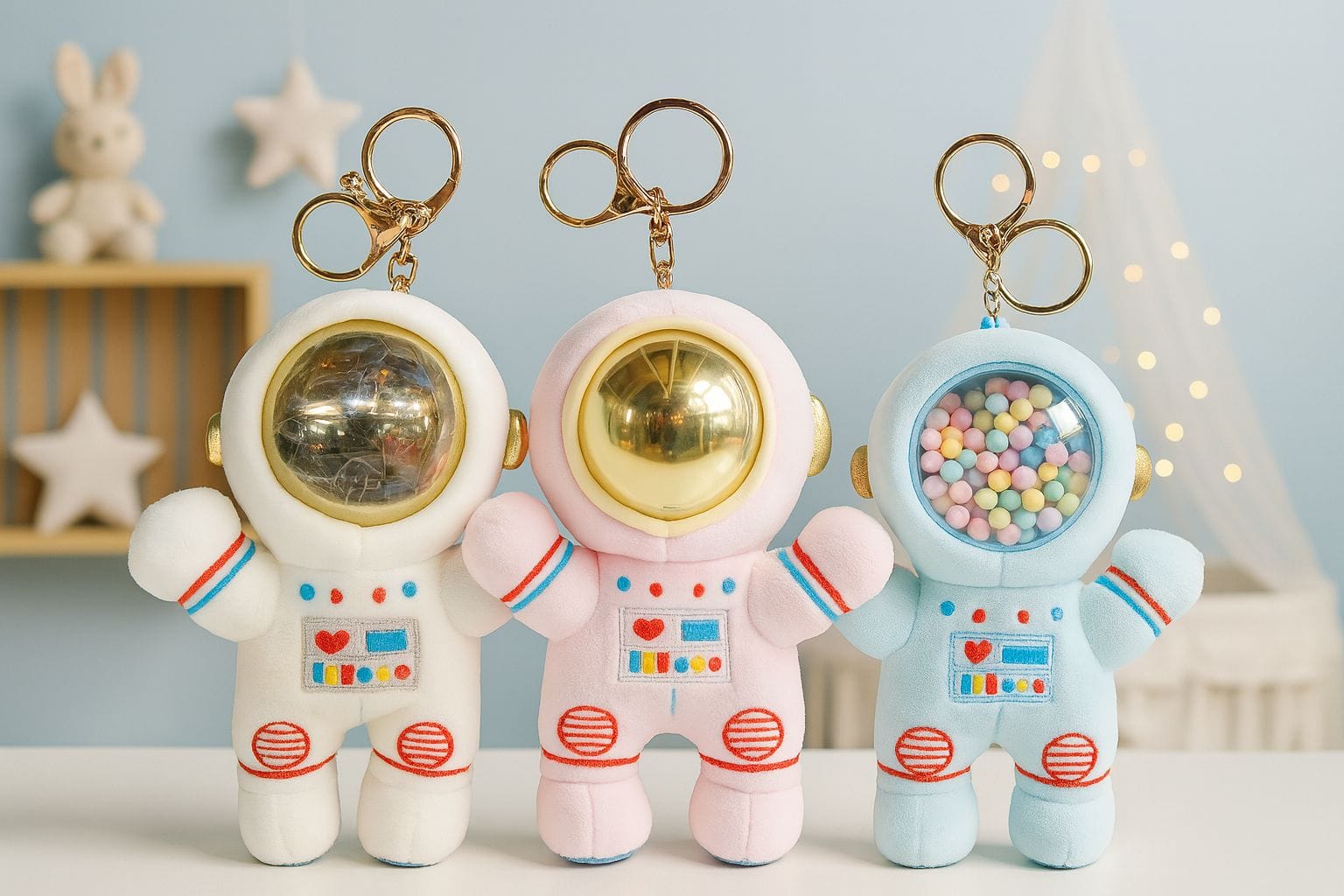 2549 Space Keychain AM00251PS