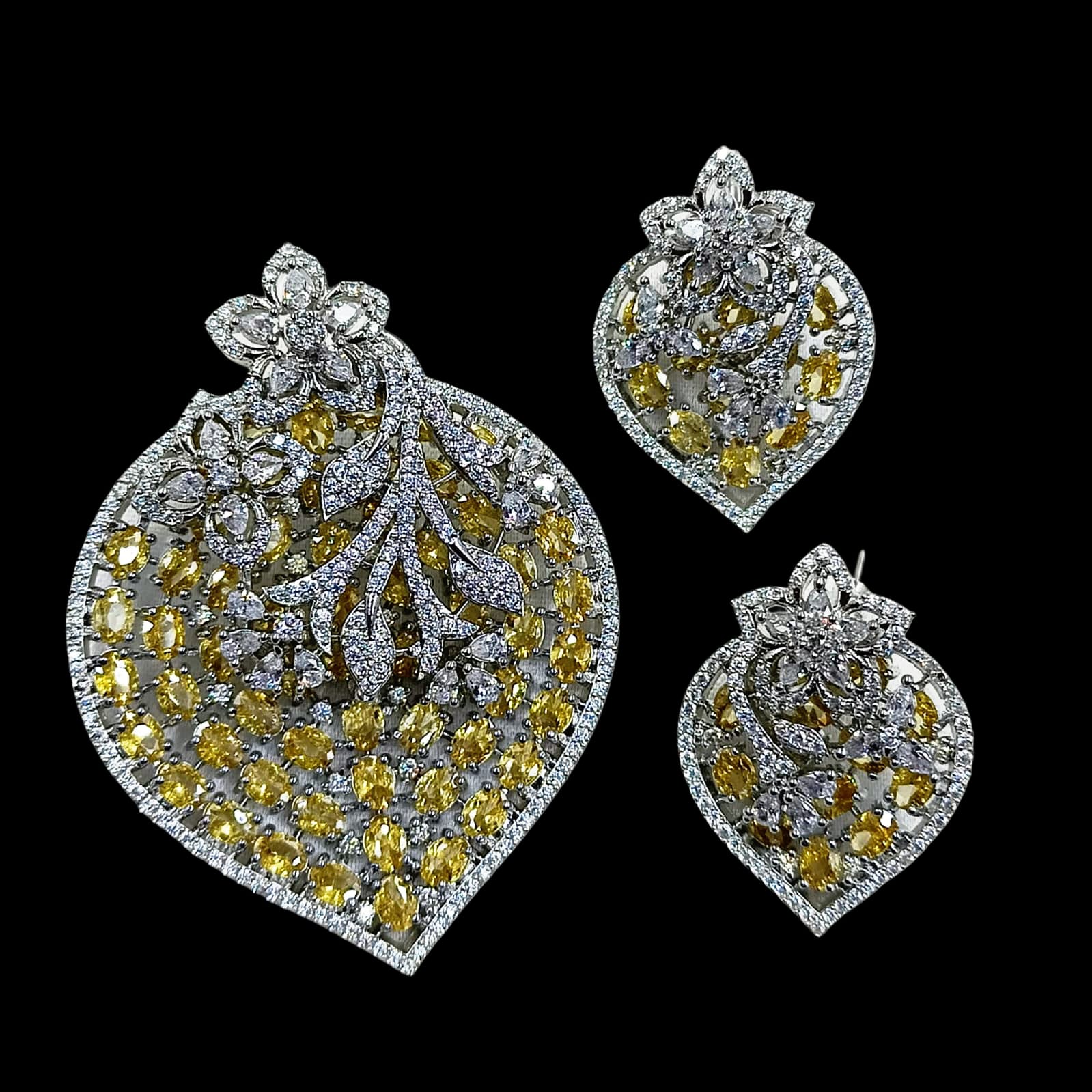 4135 AD PENDANT SET (SA00868PB)
