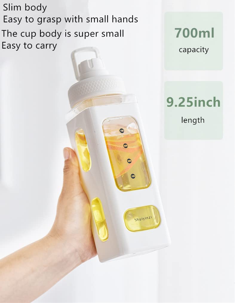 Square Plastic Water Bottles (SS00602RK)