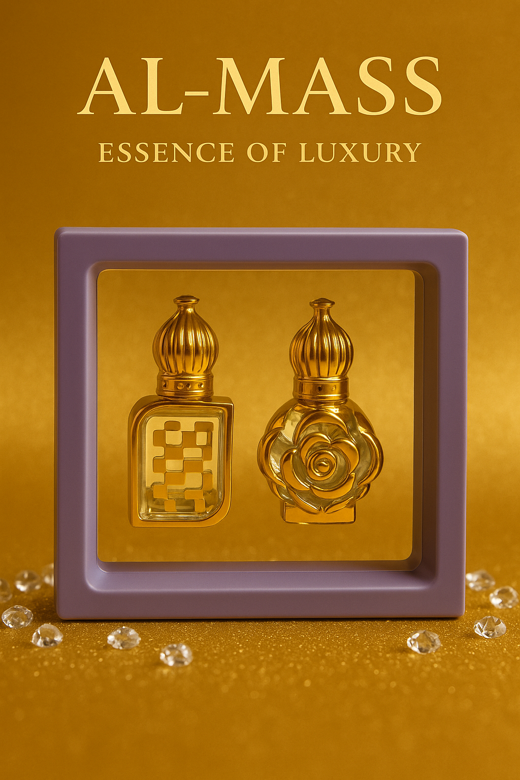 SARA'S Sweet  Fragrance Pack (2 Pcs) HD01106LB (GOLD)
