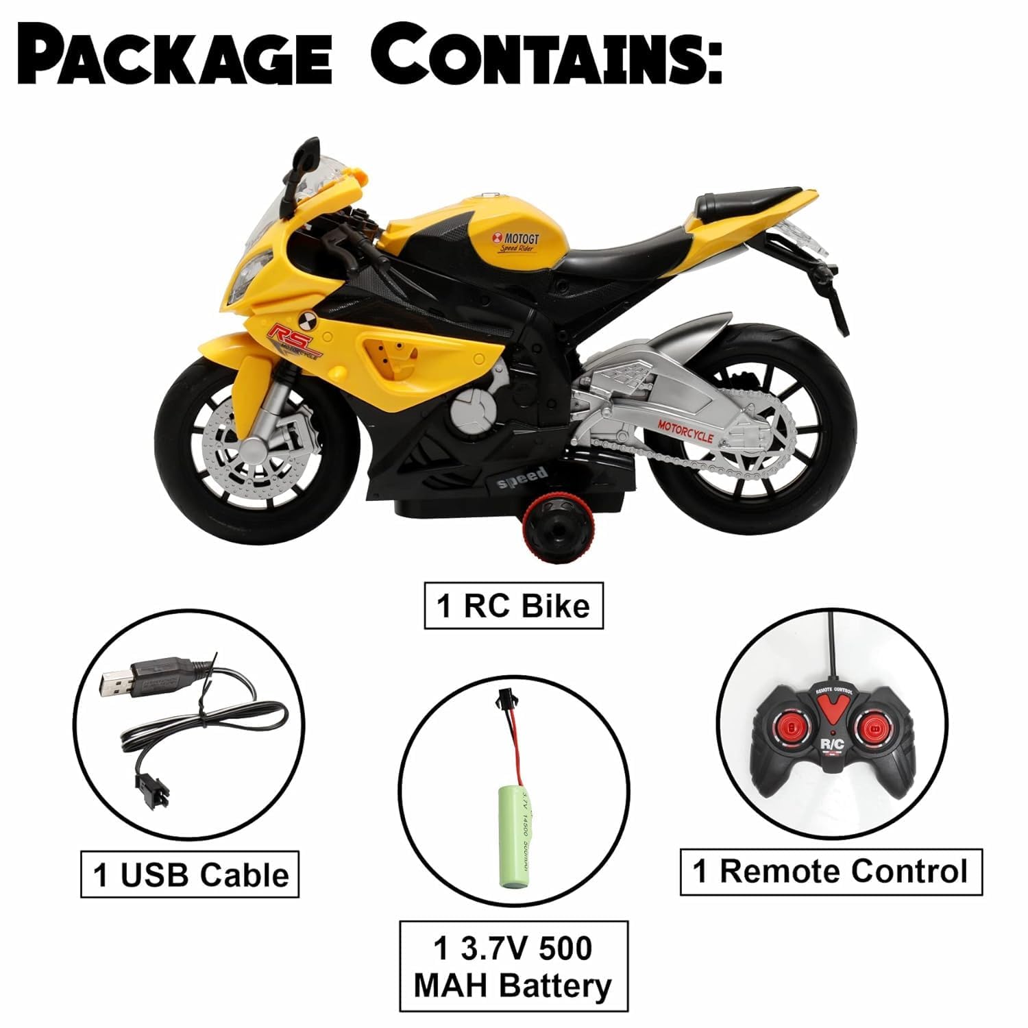 Biker Moto Remote Control Motorcycle - SS00724RK