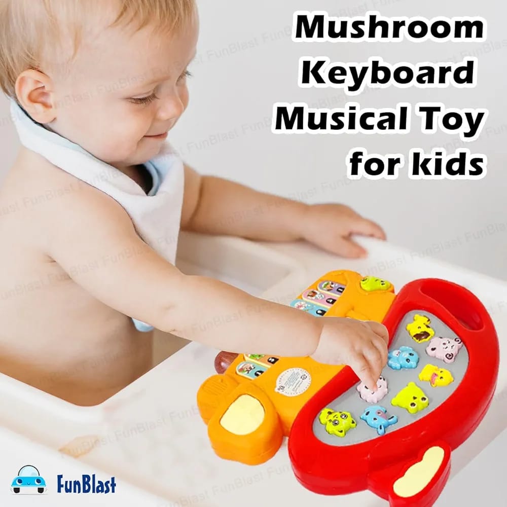 Mushroom Keyboard Musical Toy for Kids - SS00709RK