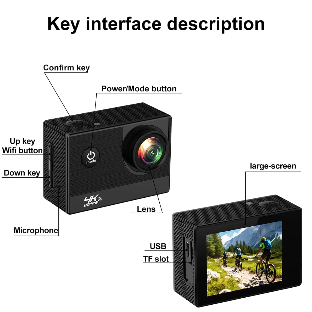 4K Action Camera SS00062TG