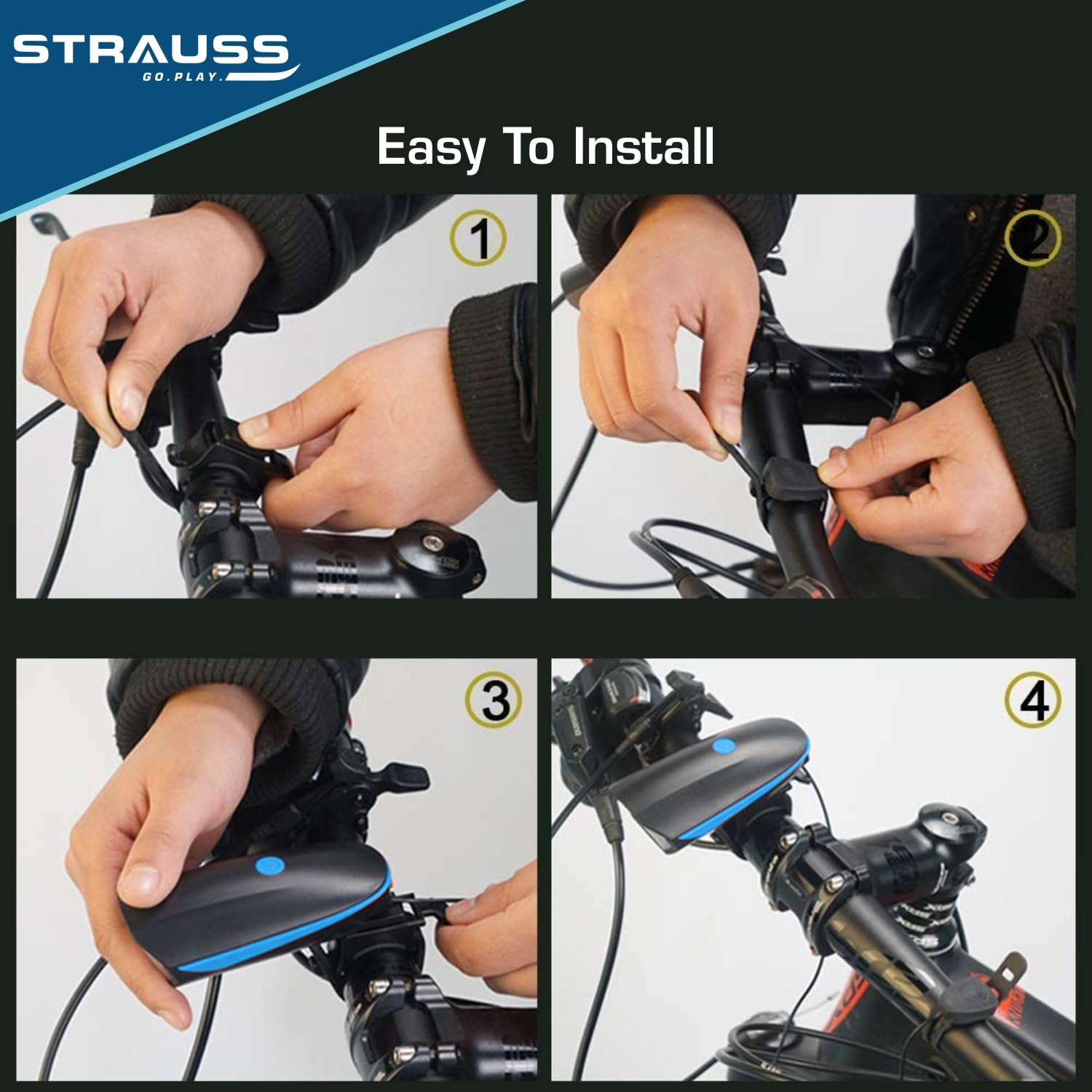 Speaker Bicycle Light SS00014TG 