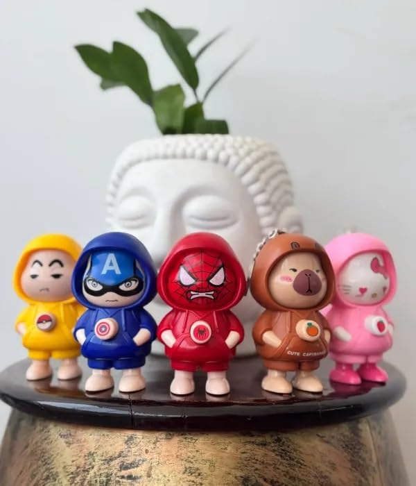 Face Rotating Keychain Set SS00078TG