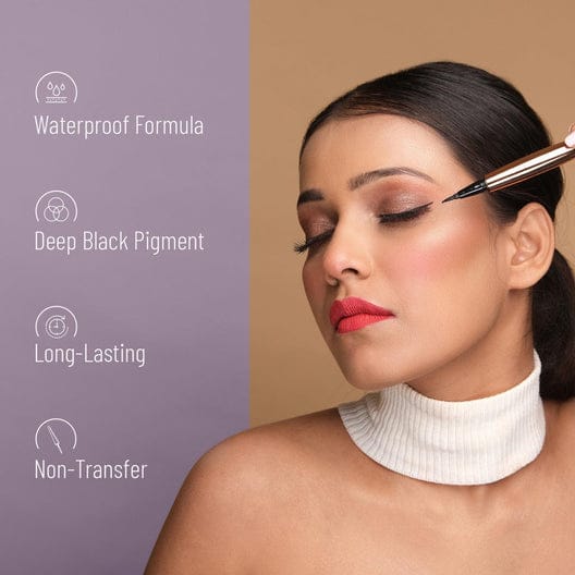Swiss Beauty Ultra Black Liquid Pen Eyeliner -MK01336AC