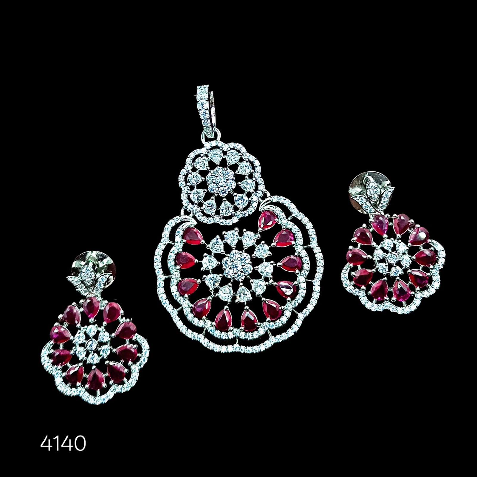 4140 AD PENDENT SET  (SA00873PB)