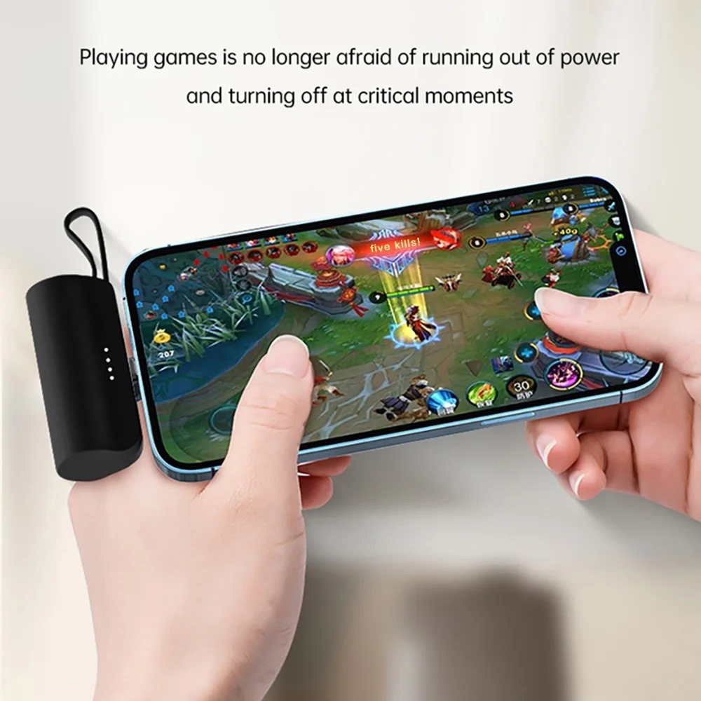 Mini 5000mAh Portable Power Bank  SS00012TG 