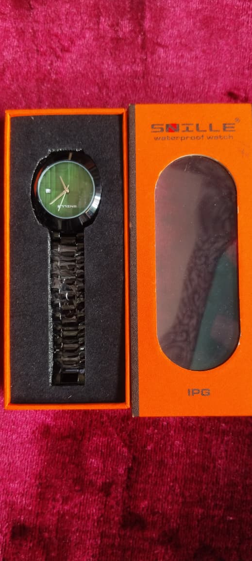 SNILLE Luxury Green Dial Watch - AM01032RW