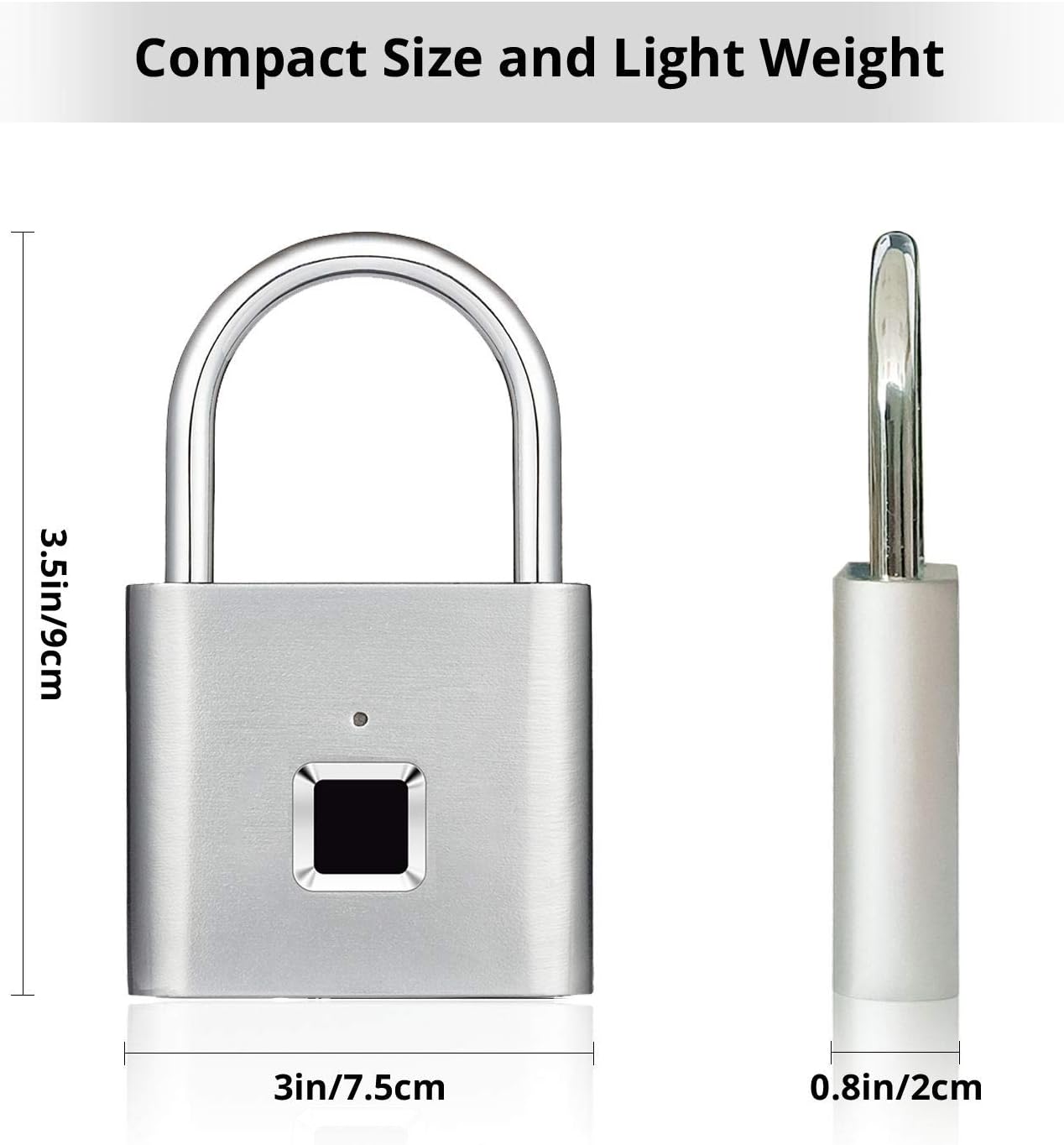 Fingerprint Smart Padlock SS00105TG 